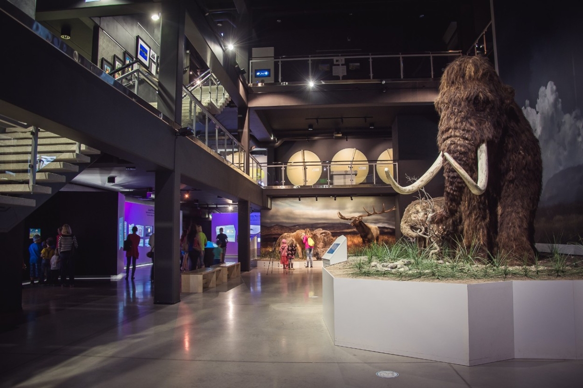 mammut Jääaja Keskuses