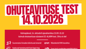 Ohuteavituse test 14.10